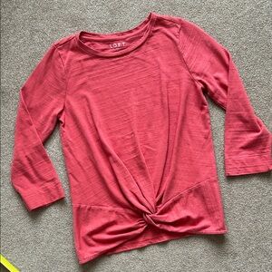 Loft quarter sleeve top